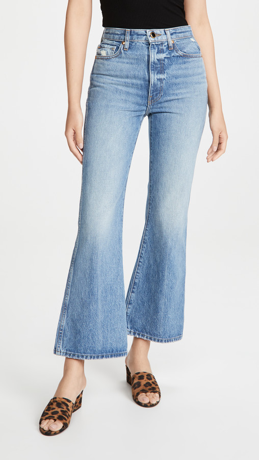 KHAITE Gabbie Jeans - ShopStyle