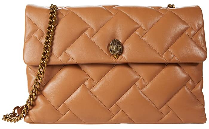 xxl kensington soft quilted leather shoulder bolsa