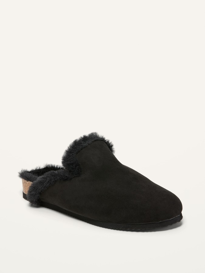 slip on fur lined shoes