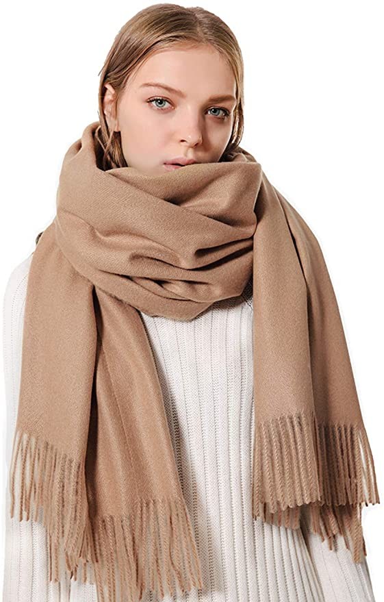 Eagool Thick Cashmere Scarf For Men Gift Idea Extremely Warm Super Soft Wool Scarf For Winter Autumn And Spring 
