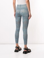Thumbnail for your product : Pleats Please Issey Miyake Mesh Aplique Leggings