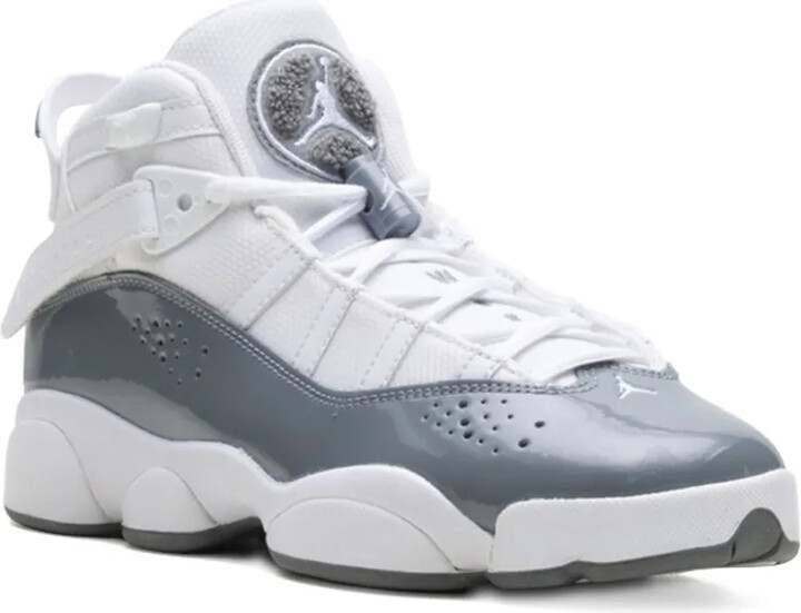 Jordan Kids Air Jordan 6 Rings "White/Cool Grey" sneakers
