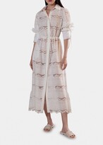 Thumbnail for your product : Evi Grintela Judy Lace Drawstring Midi Dress