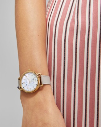 Ted Baker Leather Strap Watch