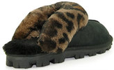 Thumbnail for your product : UGG Coquette - Suede and Shearling Slipper in Leopard