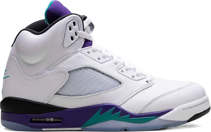 Jordan Air 5 Retro OG "New Emerald/Grape Ice" sneakers