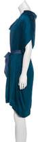 Thumbnail for your product : Lanvin Satin Tie-Front Dress