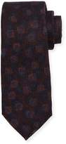 Thumbnail for your product : Kiton Grenadine Woven Silk Tie, Merlot