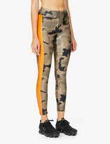 Thumbnail for your product : Koral Dynamic Duo Infinity camo-print high-rise stretch-jersey leggings