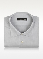 Thumbnail for your product : Forzieri Light Gray Cotton Dress Shirt