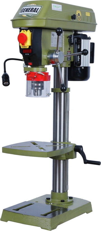 General International 75-010 M1 12 in. 1/3 HP VSD Benchtop Drill Press