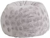 Thumbnail for your product : PBteen 4504 Gray Rosette Beanbag