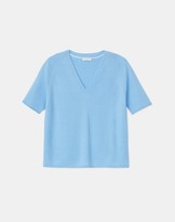 Thumbnail for your product : Lafayette 148 New York Plus-Size KindCashmere Raglan Sleeve V-Neck Sweater
