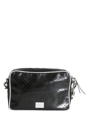 RED Valentino Crackle Leather Camera Bag