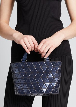Bao Bao Issey Miyake Crystal Gloss Triangle Tile Mini Shoulder Bag, Navy -  ShopStyle