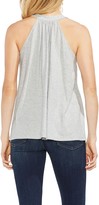 Thumbnail for your product : Vince Camuto Tassel Neck Halter Cotton Top