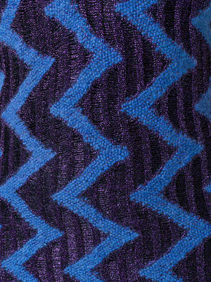 Missoni knit glitter maxi dress