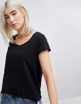 Thumbnail for your product : Pull&Bear Scoop Neck Tee