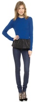 Thumbnail for your product : RED Valentino Peplum Sweater