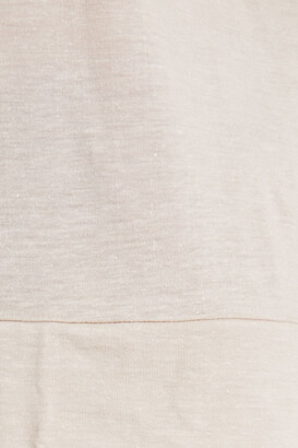 Varley Nava cutout TENCEL™ and linen-blend jersey T-shirt