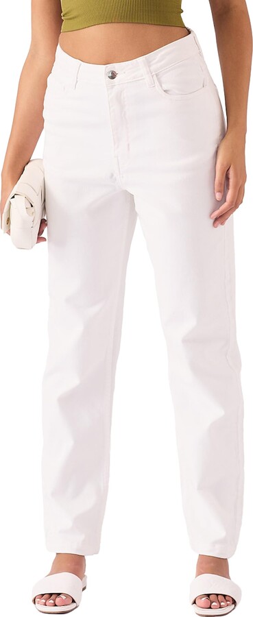 JMOJO Jeans for Women UK High Waisted Straight Leg Jeans Women