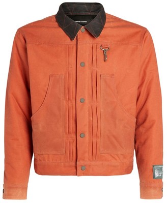 Reese Cooper Waxed Cotton Trucker Jacket - ShopStyle