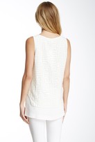 Thumbnail for your product : Elizabeth and James Geo Layer Sleeveless Blouse