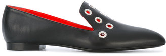 Proenza Schouler eyelet slipper loafers