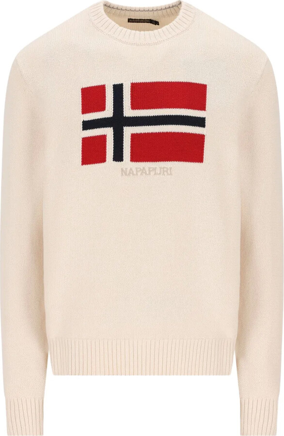 Napapijri Flag-Embellishment Sweater