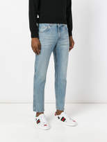 Thumbnail for your product : Gucci loved embroidered jeans