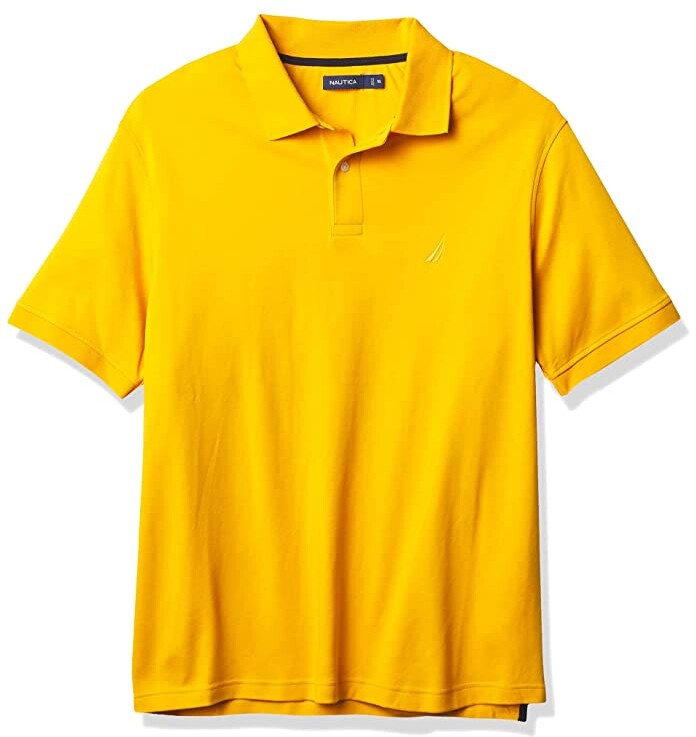 Nautica Mens Big and Tall Classic Fit Polo 