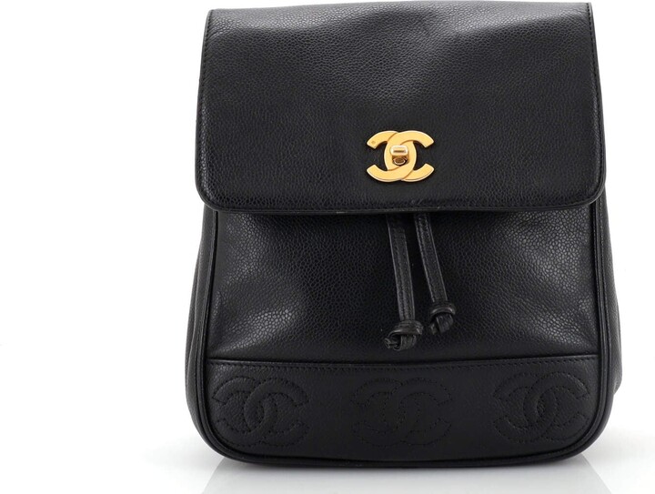 Vintage Chanel Timeless CC Dome Tote Black Lambskin Gold Hardware – Madison  Avenue Couture