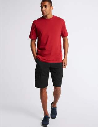 Marks and Spencer Big & Tall Cotton Rich Trekking Shorts