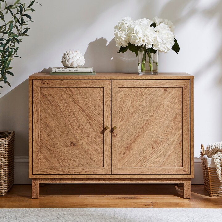 Dunelm Hadley Compact Sideboard Oak ShopStyle