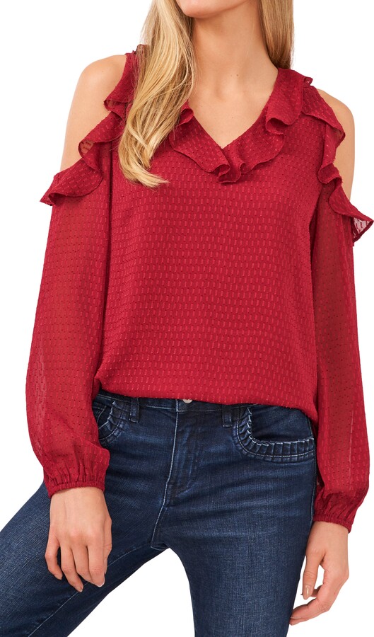 Womens Red Dot Blouse | Shop the world's largest collection of 
