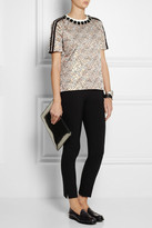 Thumbnail for your product : Marni Crystal-embellished jacquard top