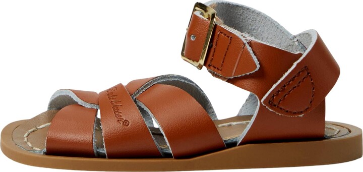 Salt Water Sandal by Hoy Shoes The Original Salt Water Hook & Loop Tan 885 Pre-School