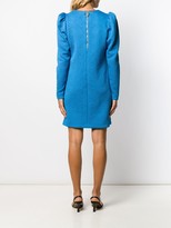 Thumbnail for your product : Class Roberto Cavalli Textured Puff-Shoulder Dress