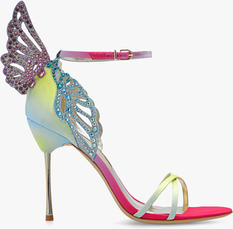 Sophia Webster ‘Heavenly Crystal’ Stiletto Sandals - Multicolour