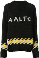 Thumbnail for your product : Aalto Knitted Logo Jumper