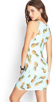 Thumbnail for your product : Forever 21 Pineapple Print Bodycon Dress