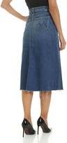 Thumbnail for your product : Mother The Circle Midi Fray Skirt