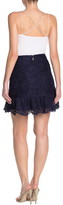Thumbnail for your product : Draper James Tulip Lace Mini Skirt
