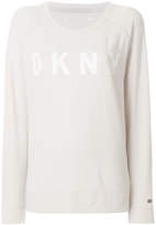 Donna Karan logo sweater