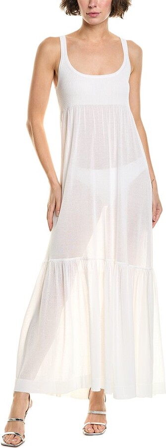 Michael Kors Collection Tiered Maxi Dress