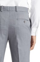 Thumbnail for your product : Nordstrom Trim Fit Flat Front Stretch Wool Pants