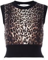 Givenchy GIVENCHY KNITTED CROPPED TANK TOP