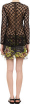 Thumbnail for your product : Isabel Marant Floral Chiffon Ruffled Rube Mini Skirt