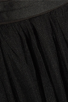 Needle & Thread Tulle Maxi Skirt - Black