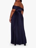 Thumbnail for your product : Chi Chi London Curve Calie Formal Dress, Navy